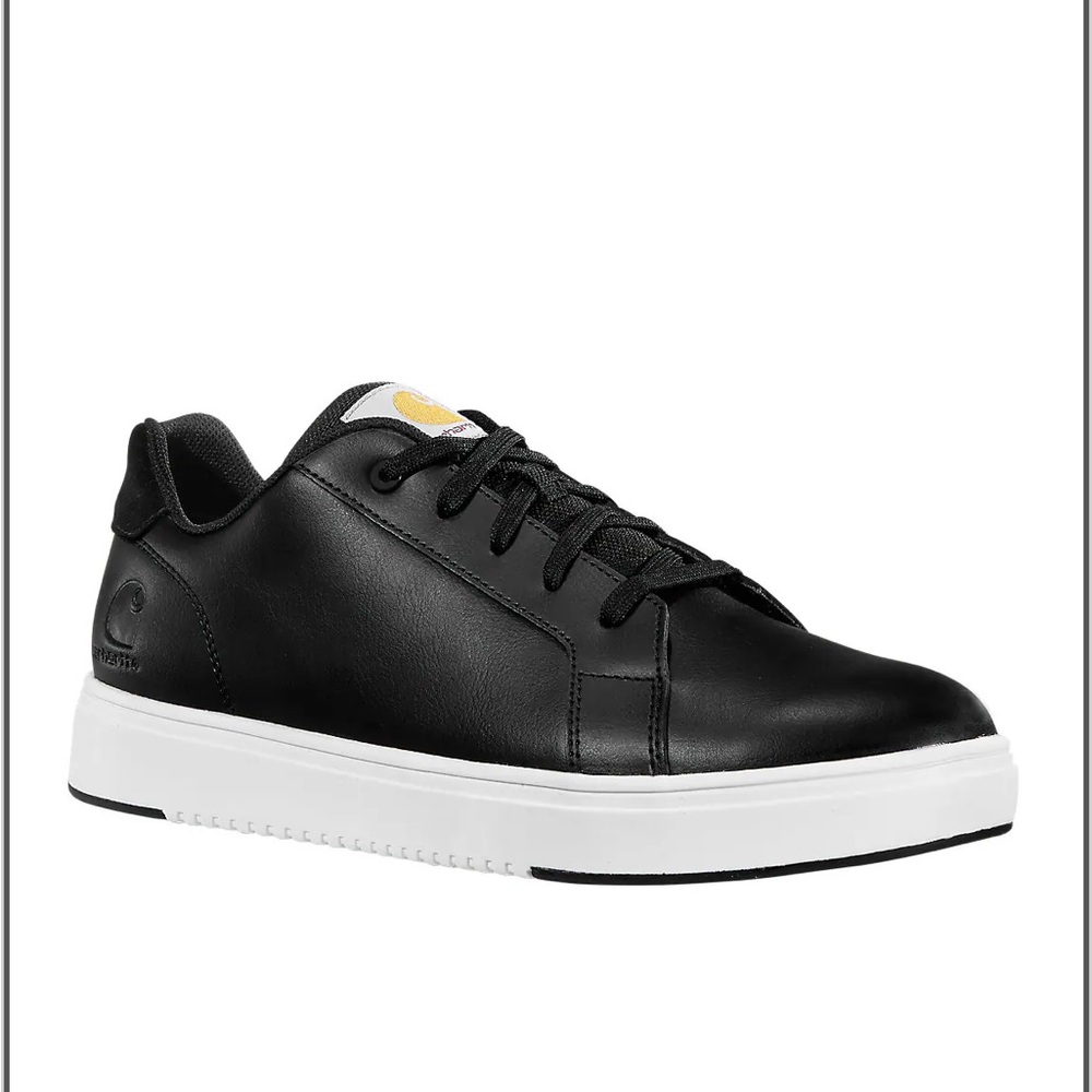Carhartt Leather Sneaker in Black: Size 8.5M